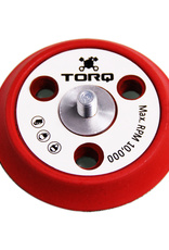 TORQ Tool Company BUFLC_200 TORQ R5 Dual-Action Red Backing Plate With Hyper Flex Technology (3 Inch)