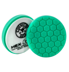 Hex-Logic BUFX_103HEX6 6.5 '' Hex-Logic Pad Green Light Cut-Heavy Polish Minor Scratch & Swirl Remover Pad- 6.5''Inch)