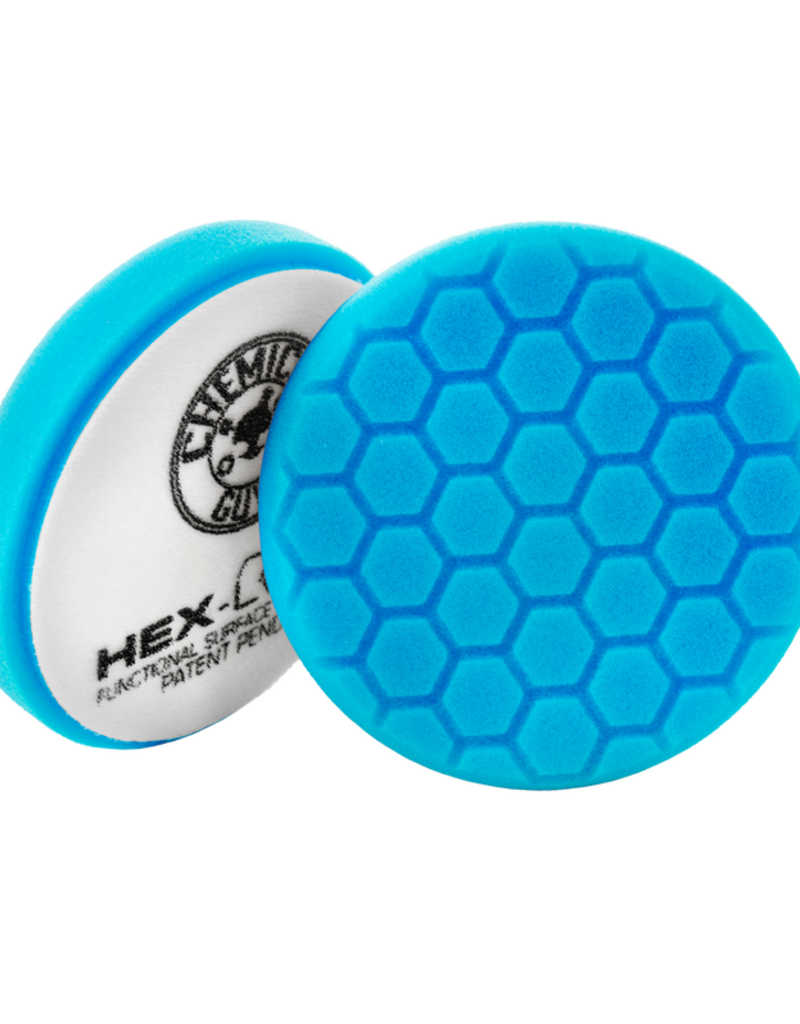 Hex-Logic BUFX_105HEX6 6.5'' Hex-Logic Blue Light Cleaning, Glazes And Gloss Enhancing Pad (6.5''Inch)