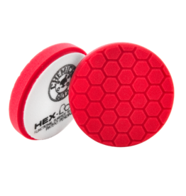 Hex-Logic BUFX_107HEX6 6.5'' Hex-Logic Pad -Red Perfection Ultrafine Wax & Sealant Finishing Pad (6.5''Inch)