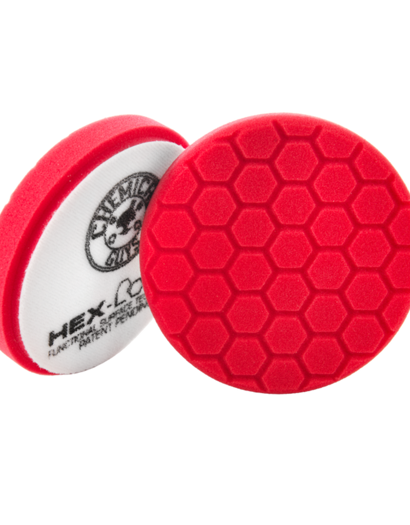 Hex-Logic BUFX_107HEX6 6.5'' Hex-Logic Pad -Red Perfection Ultrafine Wax & Sealant Finishing Pad (6.5''Inch)
