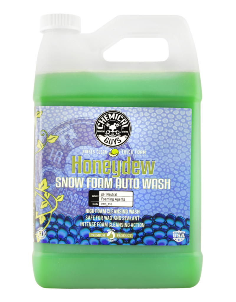 Chemical Guys CWS_110 Honeydew Snow Foam- Premium Auto Wash -It's Foam Party Time (1 Gal)
