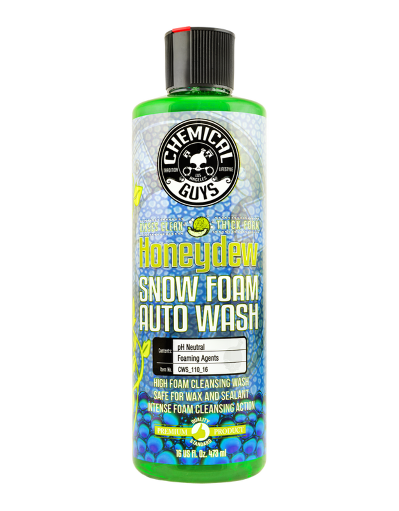 Chemical Guys CWS_110_16 Honeydew Snow Foam- Premium Auto Wash -It's Foam Party Time (16oz)
