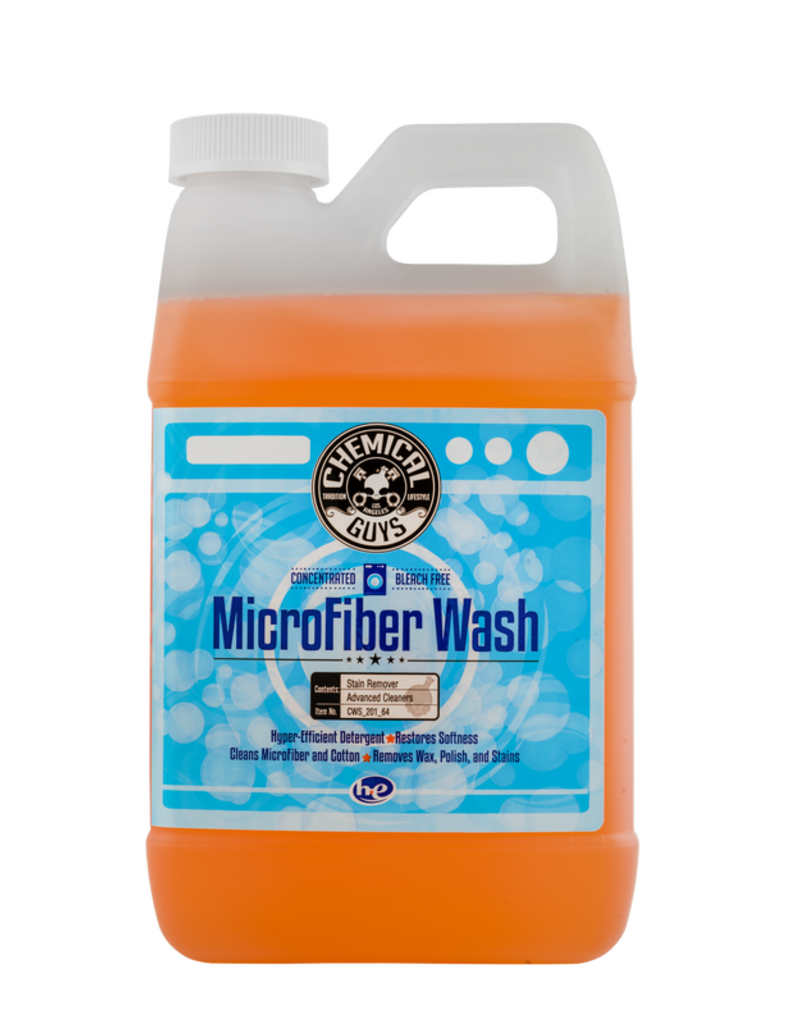 Chemical Guys CWS_201_64 Microfiber Rejuvenator Microfiber Wash Cleaning Detergent Concentrate (64 oz  - 1/2 Gal)
