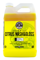 Chemical Guys CWS_301 Citrus Wash & Gloss Citrus Based Hyper-Concentrated Wash+Gloss (No-More Spots) (1 Gal)