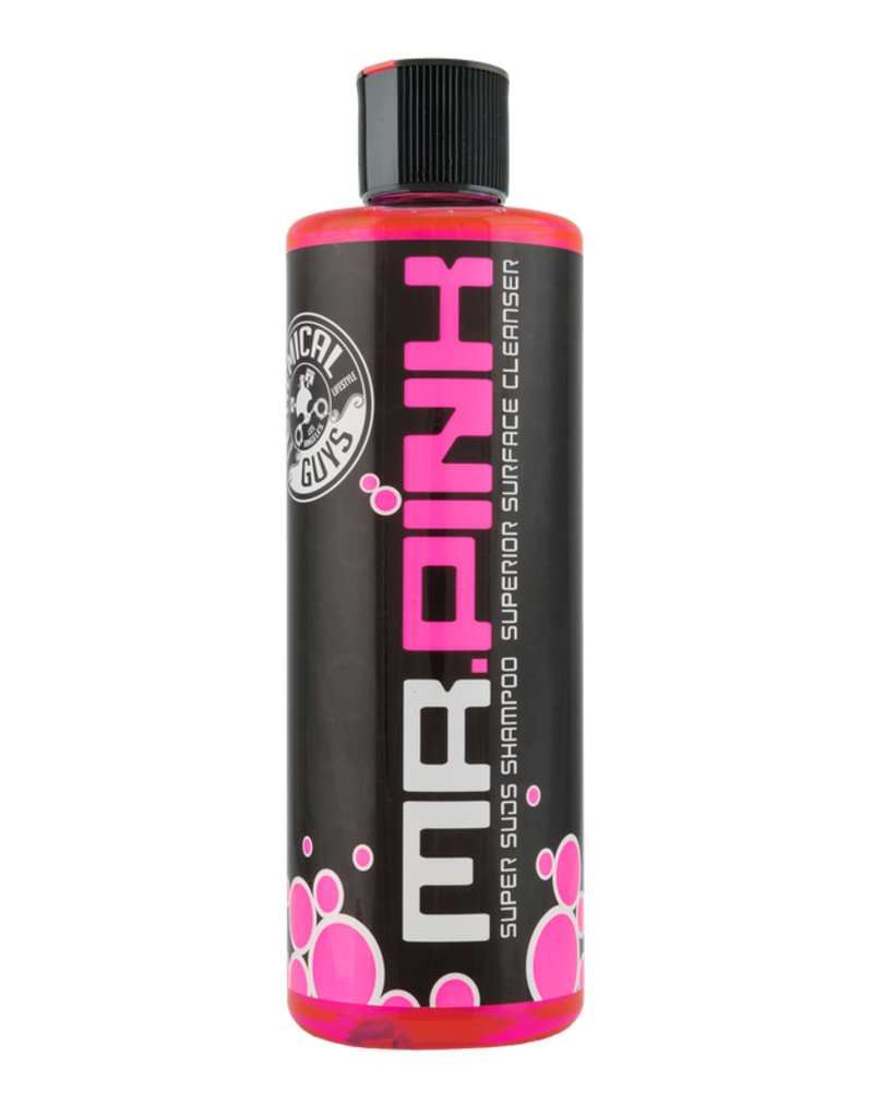 Chemical Guys CWS_402_16 Mr. Pink Super Suds Shampoo Superior Surface Cleanser (16 oz)