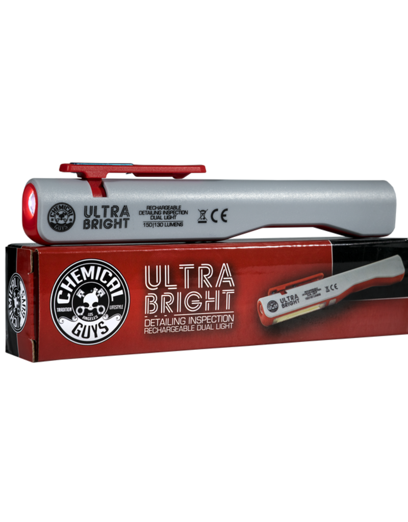 Chemical Guys EQP401 - Ultra Bright Rechargeable Detailing Inspection Dual Light