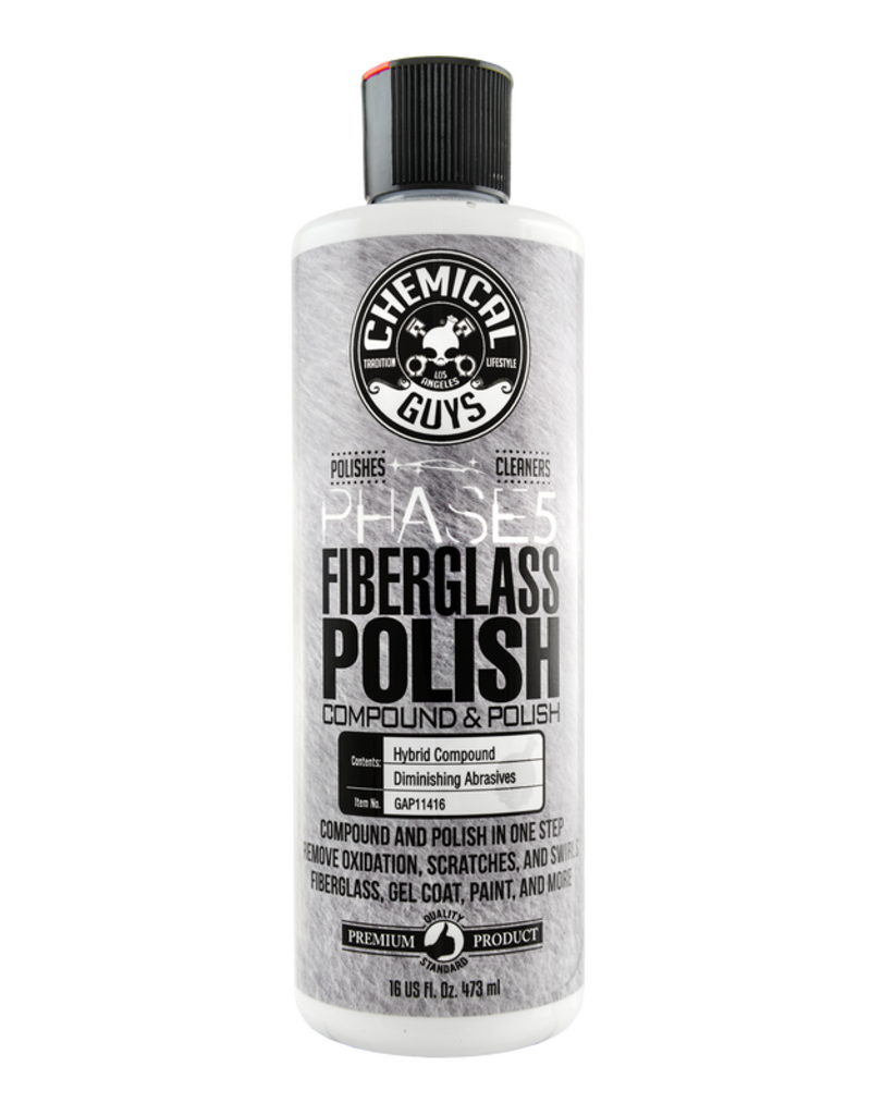 Chemical Guys GAP11416 Phase 5 Fiberglass Polish (16 oz)