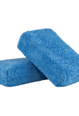 Chemical Guys MIC_292_02 Premium Grade Microfiber Applicators, Blue 2'' X 4'' X 6'' (2 Pack)