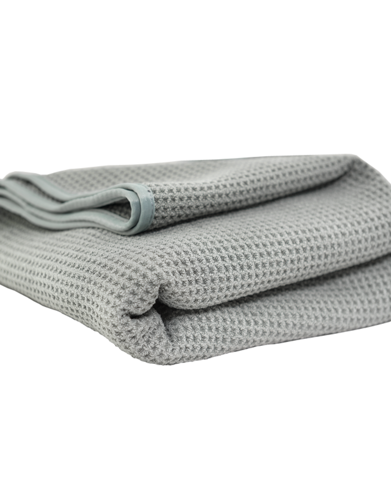 Chemical Guys MIC_781_01 Gray Matter Silk Effect Super Soft Microfiber Waffle Weave Dryer Towel (36'' X 25'')