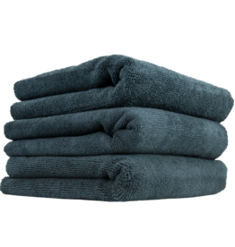 Chemical Guys MIC_805_3 704 Black Monster Edgeless Microfiber Towels- (3 Pack)