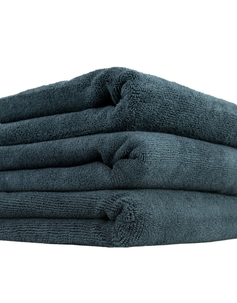 Chemical Guys MIC_805_3 704 Black Monster Edgeless Microfiber Towels- (3 Pack)