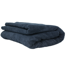 Chemical Guys MIC_808 Elegant Edgeless Microfiber Towel, Black 51'' X 30''