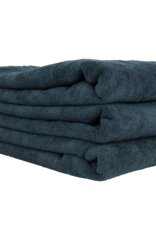 Chemical Guys MIC36103 Workhorse Black Professional Grade Microfiber Towel, 16'' X 24'' (Rubber/Plastic/Vinyl) (3-Pack)