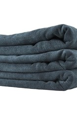 Chemical Guys MIC50903 Chemical Guys -Premium Red-Line Microfiber Towel Dark Gray With Red Lining(16X24)  3 Pack.