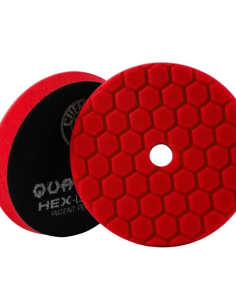 Hex-Logic BUFX117HEX5 Hex-Logic Quantum Buffing Pad Red -5.5''