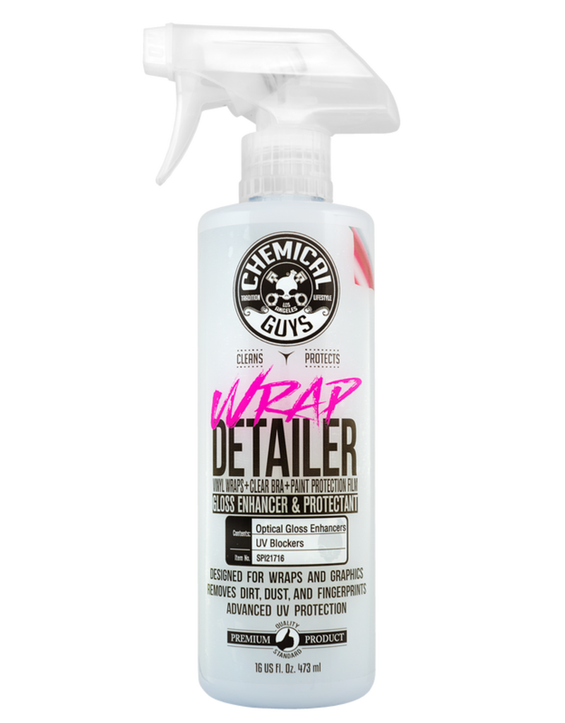 Chemical Guys SPI21716 Wrap Detailer Gloss Enhancer & Protectant (16 oz)