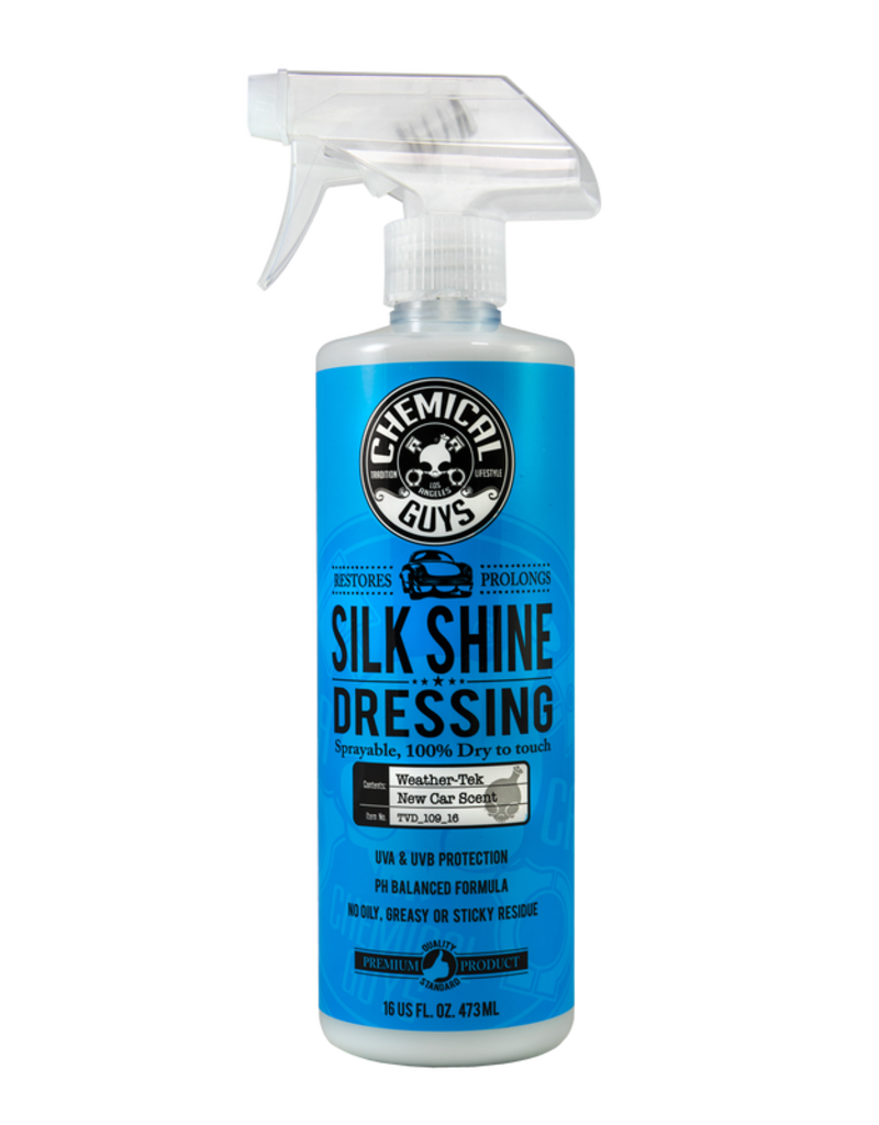 Chemical Guys TVD_109_16 Silk Shine Spray Dressing Natural Shine Dressing+Protectant (16 oz)