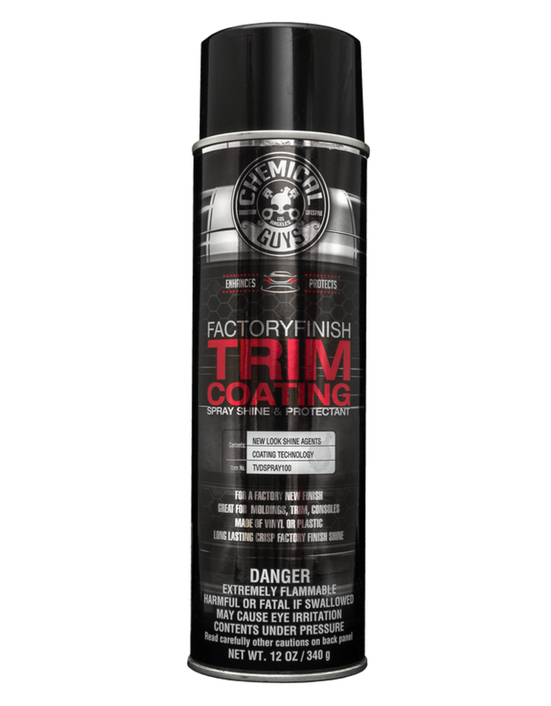 Chemical Guys TVDSPRAY100 Factory Finish Tire Shine Trim Coating (Aerosol)