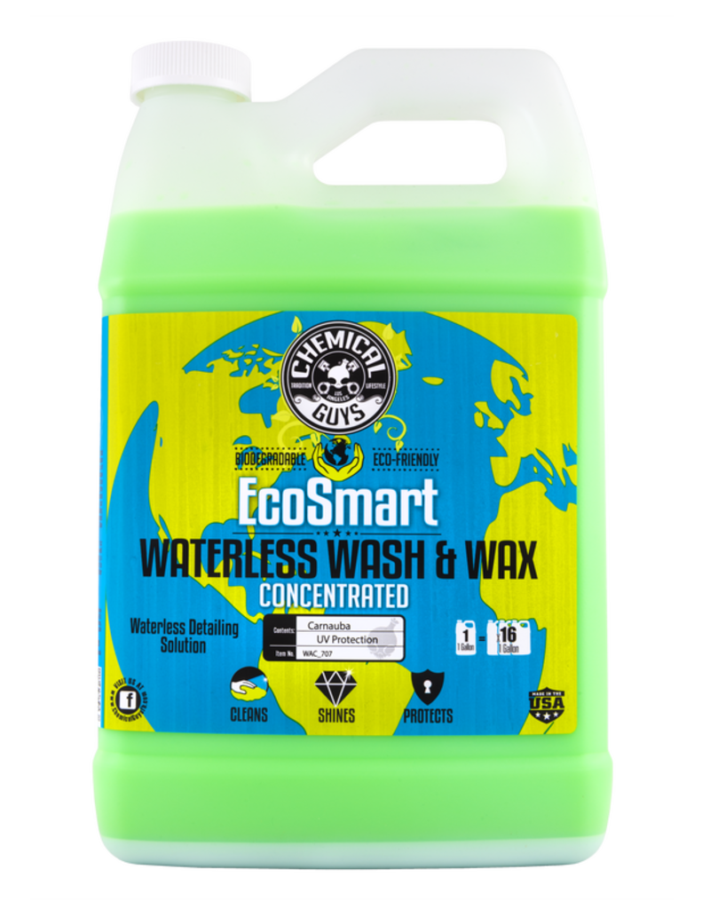 Chemical Guys WAC_707 Ecosmart- Waterless Detailing System-Hyper Concentrate (1 Gallon Makes 16)-(1Gal)