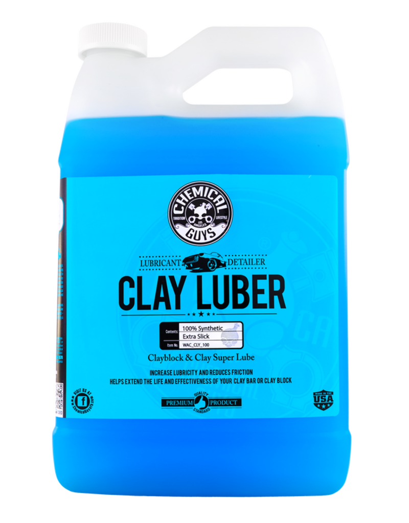 Chemical Guys WAC_CLY_100 Luber- Synthetic Super Lube Is The Slickest Clay & Clay Block Lubricant & Detailer Available (1 Gal)