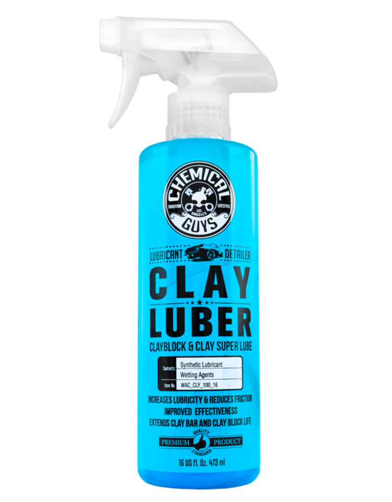 Chemical Guys WAC_CLY_100_16 Luber- Synthetic Super Lube Is The Slickest Clay & Clay Block Lubricant & Detailer Available (16oz)