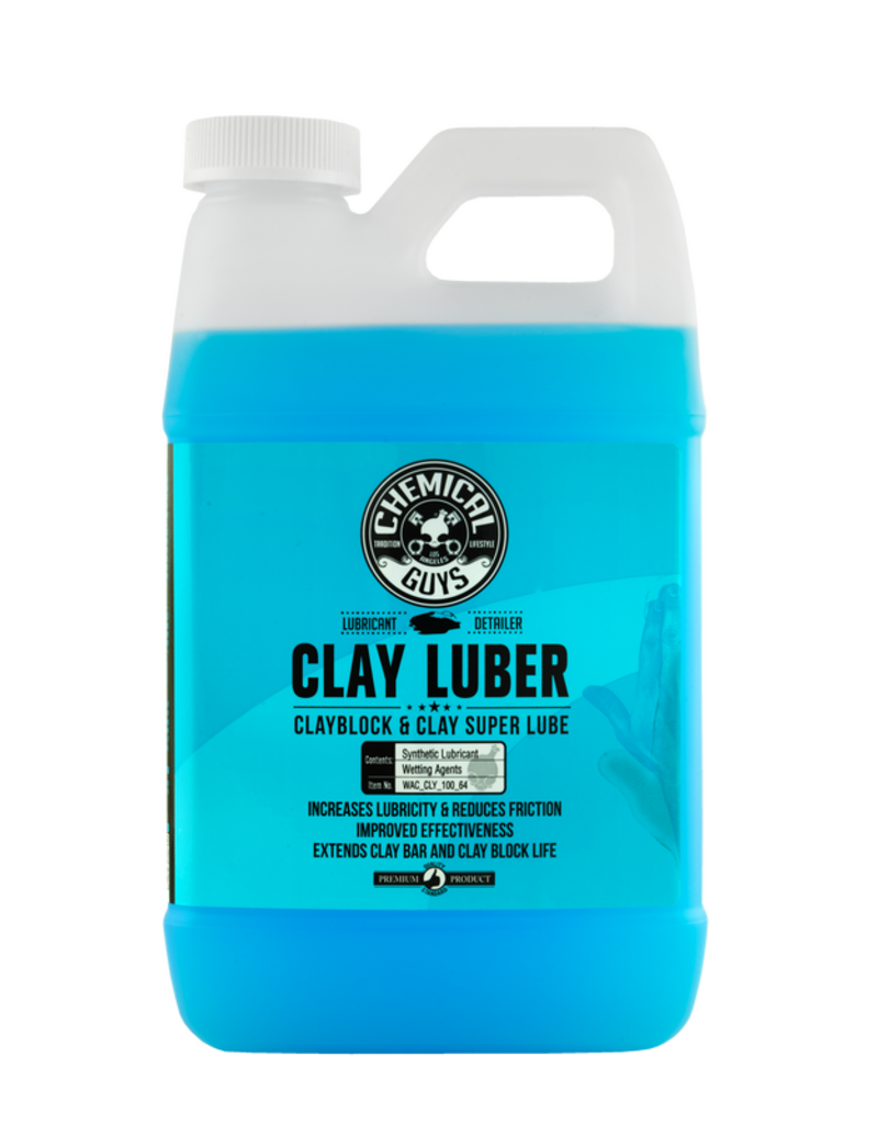 Chemical Guys WAC_CLY_100_64 Luber- Synthetic Super Lube Is The Slickest  Clay & Clay Block Lubricant & Detailer Available (1 Gal)