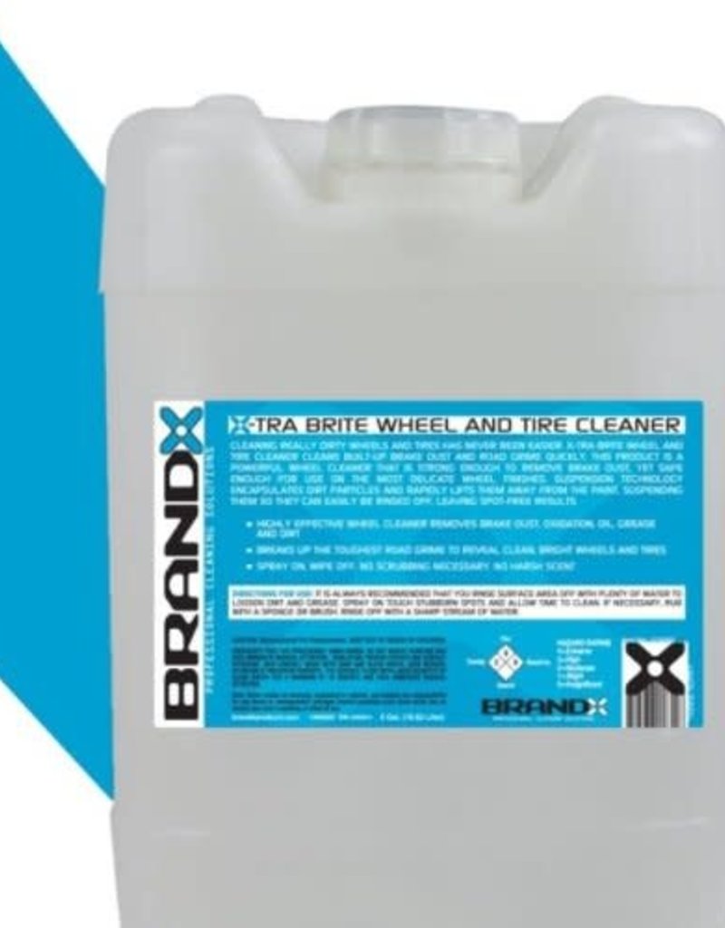 Brand-X X10305 Brand X-TRA Wheel And Tire Super Cleaner (5 Gal. Cube)