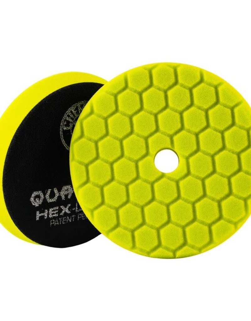 Hex-Logic BUFX111HEX6 Hex-Logic Quantum Buffing Pad -Yellow 6.5''