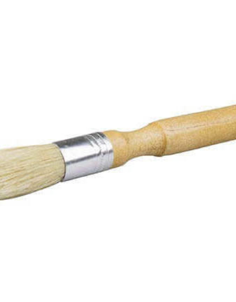 Chemical Guys ACC_G07 LITTLE PITO- Detail Brush Wooden Handle w/ long Horse Hair Soft Bristles for Cleaning Vents, emblems and inside / out