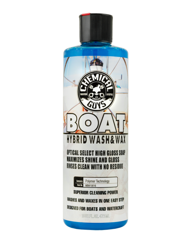 Chemical Guys MBW10016 Boat Wash And Wax (16oz)