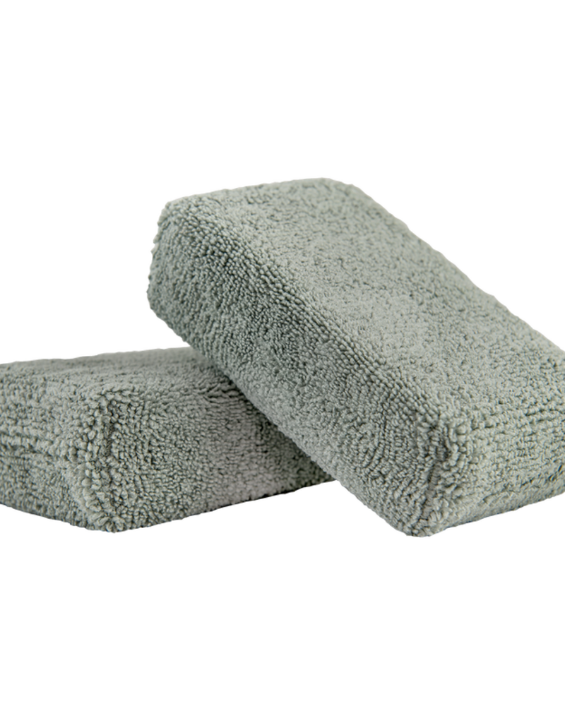 Chemical Guys Workhorse Premium Microfiber Applicator, Gray