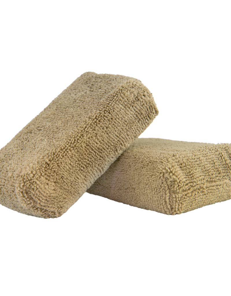 Chemical Guys Workhorse Premium Microfiber Applicator, Tan
