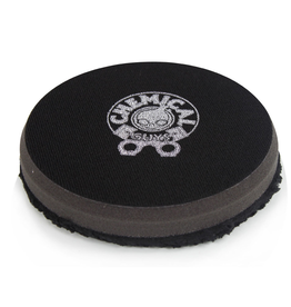 Chemical Guys BUFX_301_4 4'' Finishing Micro Fiber Pad, Black  Inner Foam, 3/4'' Thickness (1pcs)