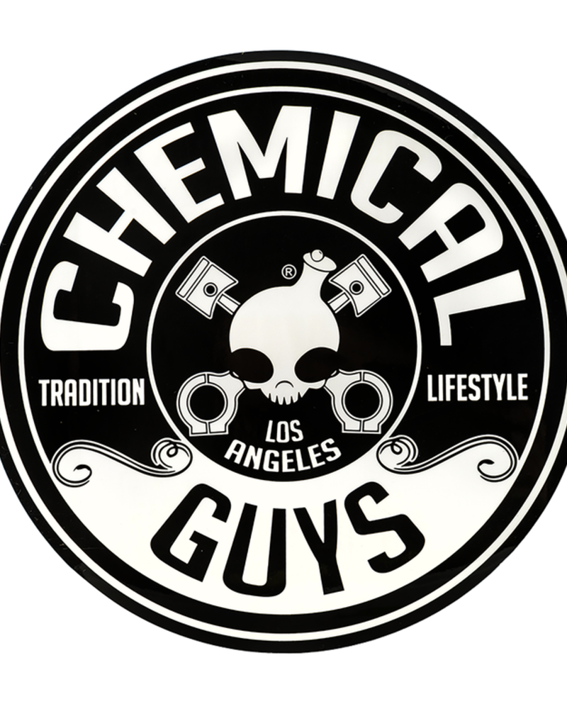 Chemical Guys LAB119 Chemical Guys Logo Stickers, 8inch Die Cut Circle