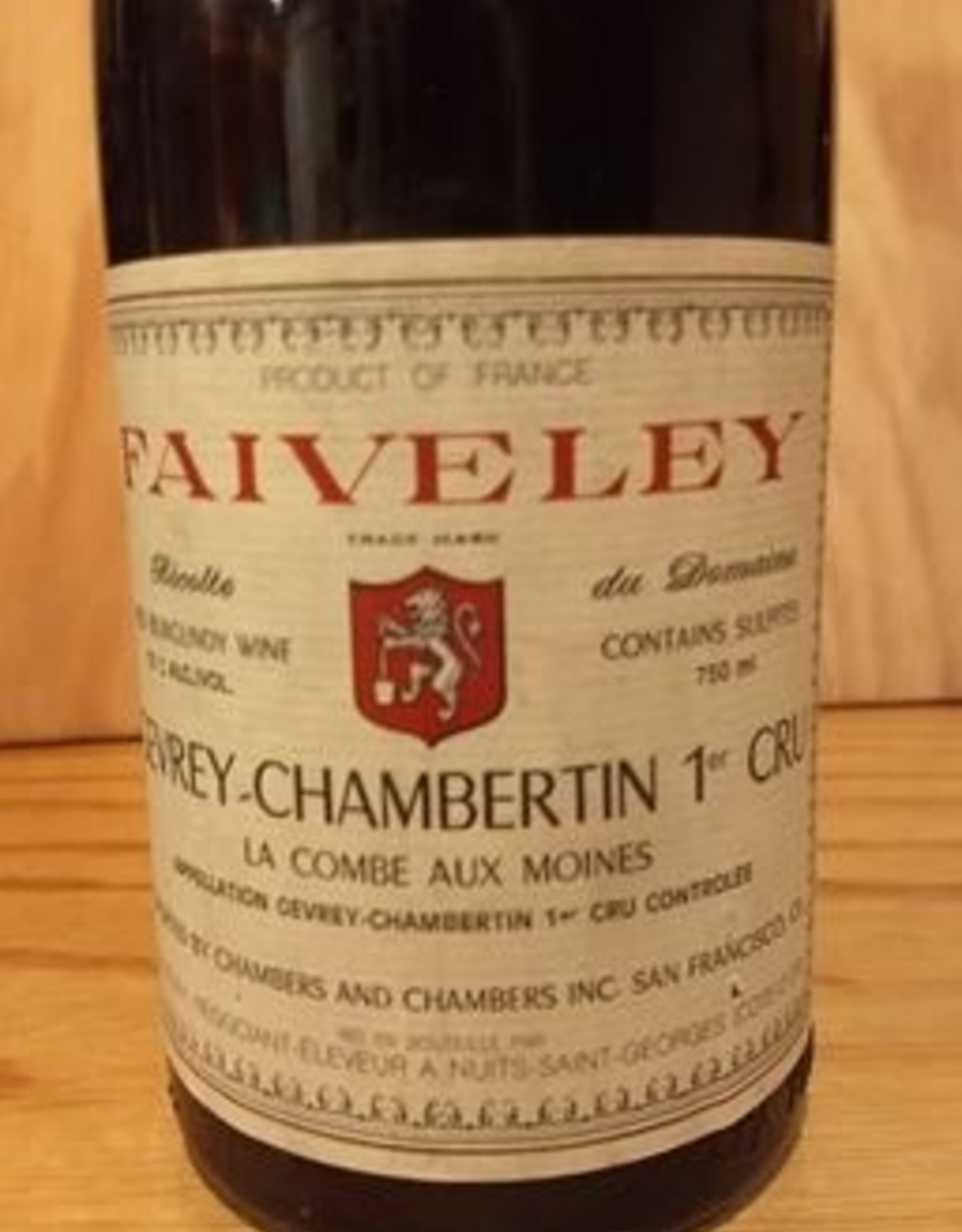 Faiveley Clos De Vougeot Gran Cru 1988