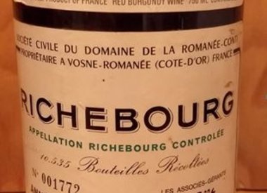 DRC Richebourg 1986