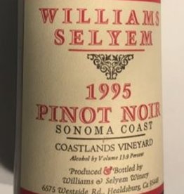 Williams Selyem Pinot Noir 1995 Coastlands