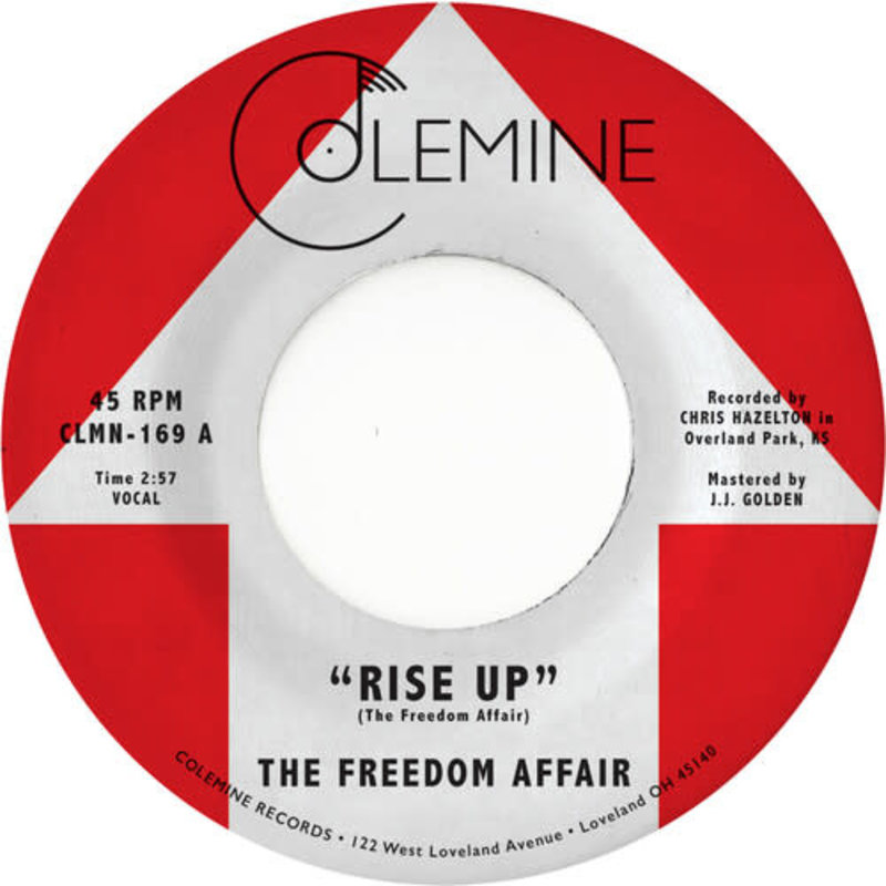 Freedom Affair / Rise Up (Blue 7")