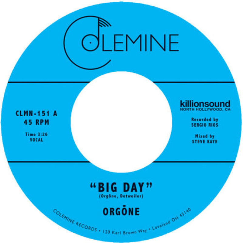 Orgone / Big Day / Hound Dogs 7"