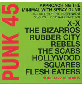 Soul Jazz Records presents / PUNK 45 - Approaching The Minimal With Spray Guns: An Edition Of Independent 7" Singles In Original Cover Art (RSD.2018)