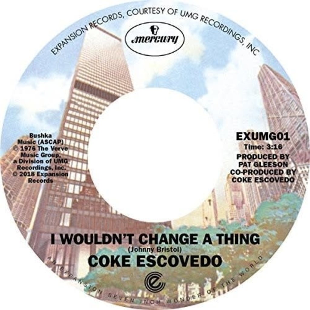 ESCOVEDO,COKE / I Won't Change a Thing / Rebirth [Import] 7"