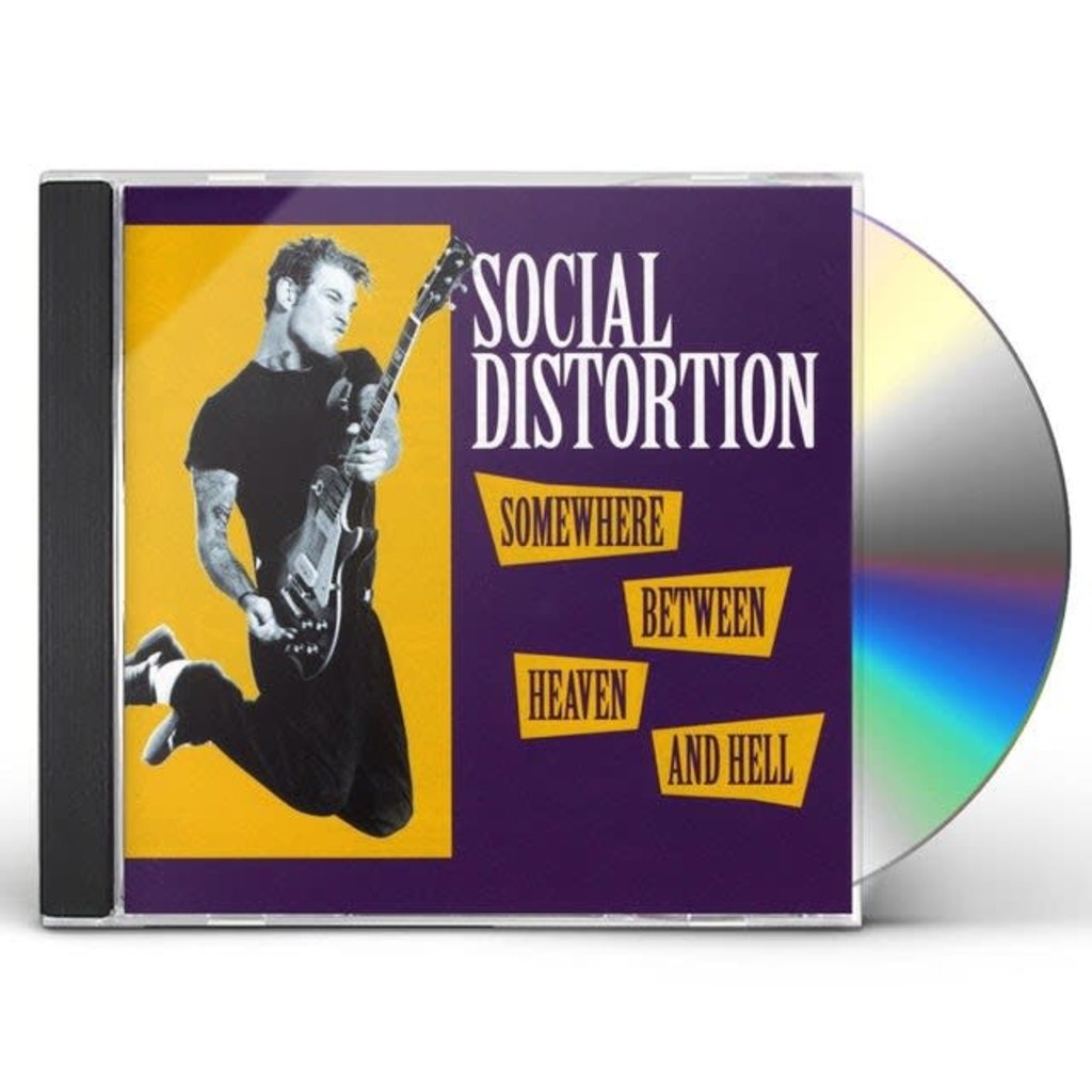 SOCIAL DISTORTION / SOMEWHERE BETWEEN HEAVEN & HELL (CD)