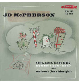 McPherson, JD / Holly, Carol, Candy & Joy / Red Bows (For A Blue Girl) (SNOW GLOBE COLORED VINYL 7_ã) RSD-BF19