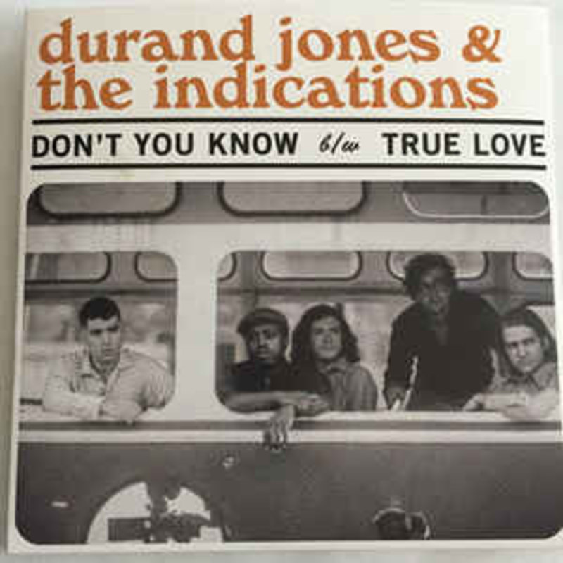 JONES, DURAND & THE INDICATIONS / Don't You Know/True Love (Transparent Baby Blue 7")