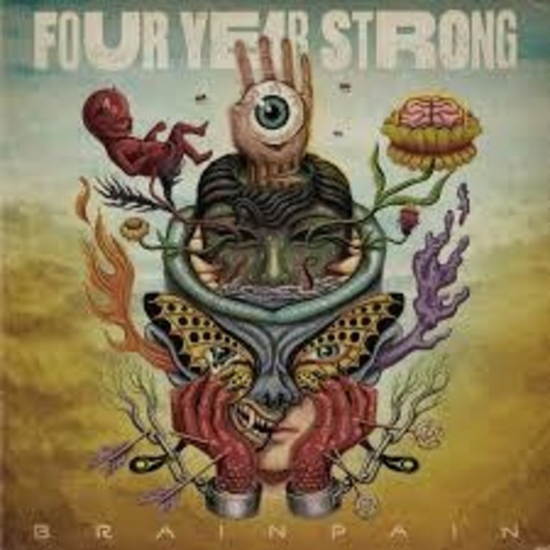 FOUR YEAR STRONG / Brain Pain (Colored Vinyl, Blue, Yellow, Indie Exclusive)