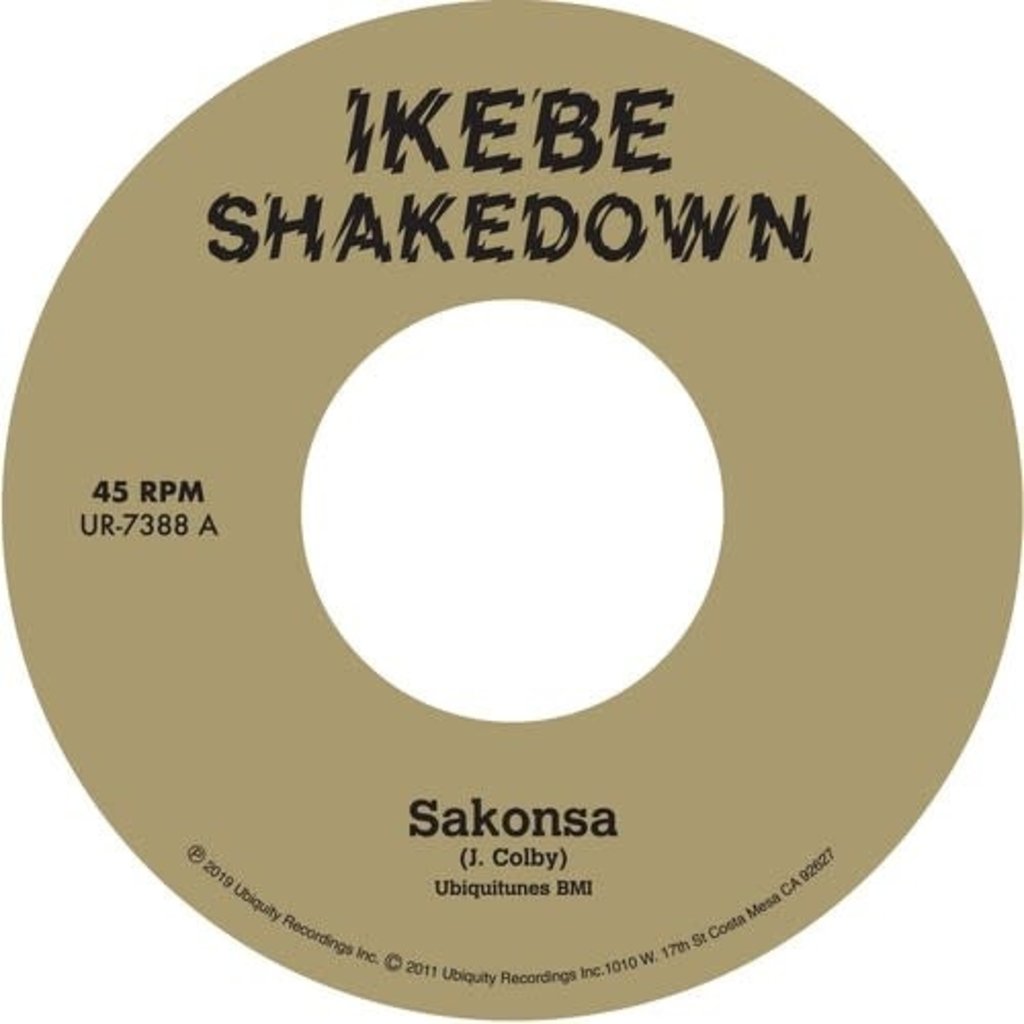 IKEBE SHAKEDOWN / Sakonsa /  Green and Black 7_ã