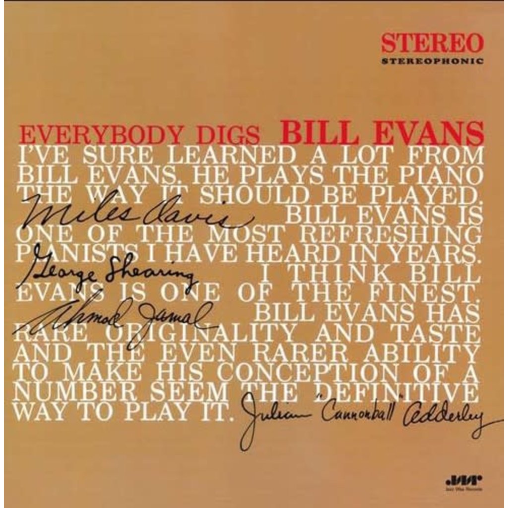 EVANS,BILL / Everybody Digs Bill Evans [Import]