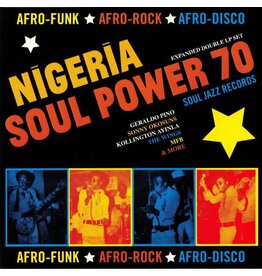 SOUL JAZZ RECORDS PRESENTS / Nigeria Soul Power 70 - Afro-funk, Afro-rock, Afro-Disco (CD)