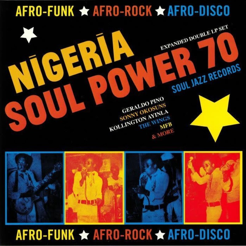 SOUL JAZZ RECORDS PRESENTS / Nigeria Soul Power 70 - Afro-funk, Afro-rock, Afro-Disco (CD)